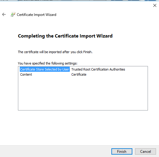 Certificate Install 3